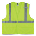 Load image into Gallery viewer, Glowear 8225hl Class 2 Standard Solid Hook And Loop Vest, Polyester, Lime, 4x-large/5x-large, Ships In 1-3 Business Days