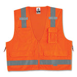 Load image into Gallery viewer, Glowear 8250z Class 2 Surveyors Zipper Vest, Polyester, Small/medium, Orange, Ships In 1-3 Business Days