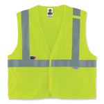 Load image into Gallery viewer, Glowear 8260frhl Class 2 Fr Safety Hook And Loop Vest, Modacrylic/kevlar, Small/medium, Lime, Ships In 1-3 Business Days