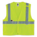 Load image into Gallery viewer, Glowear 8260frhl Class 2 Fr Safety Hook And Loop Vest, Modacrylic/kevlar, Large/x-large, Lime, Ships In 1-3 Business Days