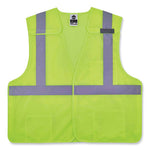 Load image into Gallery viewer, Glowear 8217ba Class 2 Breakaway Mesh Vest, Polyester, 2x-large/3x-large, Lime, Ships In 1-3 Business Days