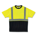 Load image into Gallery viewer, Glowear 8289bk Class 2 Hi-vis T-shirt With Black Bottom, 2x-large, Lime, Ships In 1-3 Business Days