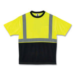 Load image into Gallery viewer, Glowear 8289bk Class 2 Hi-vis T-shirt With Black Bottom, 4x-large, Lime, Ships In 1-3 Business Days