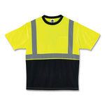 Load image into Gallery viewer, Glowear 8289bk Class 2 Hi-vis T-shirt With Black Bottom, 5x-large, Lime, Ships In 1-3 Business Days