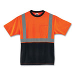 Load image into Gallery viewer, Glowear 8289bk Class 2 Hi-vis T-shirt With Black Bottom, Large, Orange, Ships In 1-3 Business Days