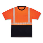 Load image into Gallery viewer, Glowear 8280bk Class 2 Performance T-shirt With Black Bottom, Polyester, 5x-large, Orange, Ships In 1-3 Business Days