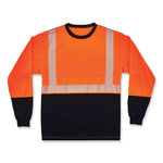Load image into Gallery viewer, Glowear 8281bk Class 2 Long Sleeve Shirt With Black Bottom, Polyester, 3x-large, Orange, Ships In 1-3 Business Days