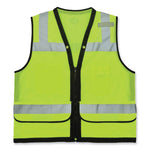 Load image into Gallery viewer, Glowear 8253hdz Class 2 Heavy-duty Mesh Surveyors Vest, Polyester, Small/medium, Lime, Ships In 1-3 Business Days
