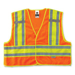 Load image into Gallery viewer, Glowear 8245psv Class 2 Public Safety Vest, Polyester, 2x-large/3x-large, Orange, Ships In 1-3 Business Days