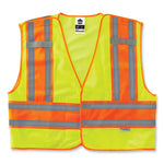 Load image into Gallery viewer, Glowear 8245psv Class 2 Public Safety Vest, Polyester, Large/x-large, Lime, Ships In 1-3 Business Days