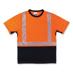 Load image into Gallery viewer, Glowear 8283bk Class 2 Lightweight Performance Hi-vis T-shirt, Polyester, Small, Orange, Ships In 1-3 Business Days