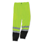 Load image into Gallery viewer, Glowear 8910bk Class E Hi-vis Pants With Black Bottom, Polyester, Small/medium, Lime, Ships In 1-3 Business Days