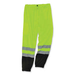 Load image into Gallery viewer, Glowear 8910bk Class E Hi-vis Pants With Black Bottom, Polyester, Large/x-large, Lime, Ships In 1-3 Business Days