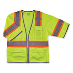 Load image into Gallery viewer, Glowear 8346z Class 3 Two-tone Hi-vis Surveyor Zipper Vest, Large/x-large, Lime, Ships In 1-3 Business Days