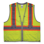 Load image into Gallery viewer, Glowear 8231tv Class 2 Hi-vis Tool Tethering Safety Vest, Polyester, Large/x-large, Lime, Ships In 1-3 Business Days