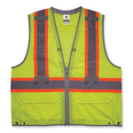 Load image into Gallery viewer, Glowear 8231tv Class 2 Hi-vis Tool Tethering Safety Vest, Polyester, 4x-large/5x-large, Lime, Ships In 1-3 Business Days