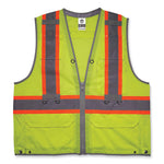 Load image into Gallery viewer, Glowear 8231tvk Class 2 Hi-vis Tool Tethering Safety Vest Kit, Polyester, Small/medium, Lime, Ships In 1-3 Business Days