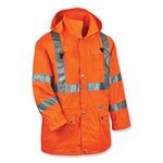 Load image into Gallery viewer, Glowear 8365 Class 3 Hi-vis Rain Jacket, Polyester, 5x-large, Orange, Ships In 1-3 Business Days