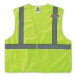 Load image into Gallery viewer, Glowear 8215ba-s Single Size Class 2 Economy Breakaway Mesh Vest, Polyester, Large, Lime, Ships In 1-3 Business Days
