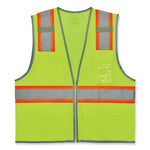 Load image into Gallery viewer, Glowear 8246z-s Single Size Class 2 Two-tone Mesh Vest, Polyester, Medium, Lime, Ships In 1-3 Business Days