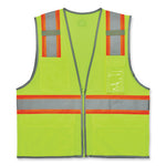 Load image into Gallery viewer, Glowear 8246z-s Single Size Class 2 Two-tone Mesh Vest, Polyester, 4x-large, Lime, Ships In 1-3 Business Days