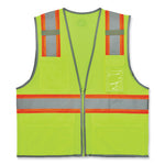 Load image into Gallery viewer, Glowear 8246z-s Single Size Class 2 Two-tone Mesh Vest, Polyester, 5x-large, Lime, Ships In 1-3 Business Days