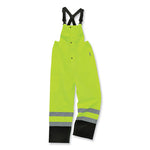 Load image into Gallery viewer, Glowear 8918bk Class E Hi-vis Rain Bibs Black Bottom, 2x-large, Lime, Ships In 1-3 Business Days