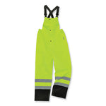Load image into Gallery viewer, Glowear 8918bk Class E Hi-vis Rain Bibs Black Bottom, 5x-large, Lime, Ships In 1-3 Business Days