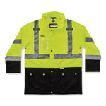 Load image into Gallery viewer, Glowear 8386 Class 3 Hi-vis Outer Shell Jacket, Polyester, Large, Lime, Ships In 1-3 Business Days