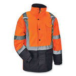 Load image into Gallery viewer, Glowear 8384 Class 3 Hi-vis Quilted Thermal Parka, Small, Orange, Ships In 1-3 Business Days