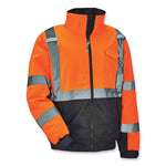 Load image into Gallery viewer, Glowear 8377 Class 3 Hi-vis Quilted Bomber Jacket, Orange, Small, Ships In 1-3 Business Days