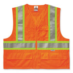 Load image into Gallery viewer, Glowear 8235zx Class 2 Two-tone X-back Vest, Polyester, Small/medium, Orange, Ships In 1-3 Business Days
