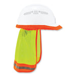 Load image into Gallery viewer, Glowear 8005 Hi-vis Hard Hat Neck Shade, 20 X 12.5, Lime, Ships In 1-3 Business Days
