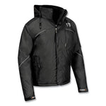 Load image into Gallery viewer, N-ferno 6467 Winter Work Jacket With 300d Polyester Shell, Medium, Black, Ships In 1-3 Business Days