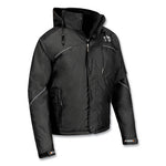 Load image into Gallery viewer, N-ferno 6467 Winter Work Jacket With 300d Polyester Shell, 3x-large, Black, Ships In 1-3 Business Days