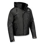 Load image into Gallery viewer, N-ferno 6467 Winter Work Jacket With 300d Polyester Shell, 4x-large, Black, Ships In 1-3 Business Days