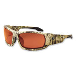 Load image into Gallery viewer, Skullerz Odin Safety Glasses, Kryptek Highlander Nylon Impact Frame, Copper Polycarbonate Lens, Ships In 1-3 Business Days