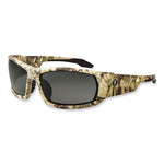 Load image into Gallery viewer, Skullerz Odin Safety Glasses, Kryptek Highlander Nylon Impact Frame, Polarized Smoke Lens, Ships In 1-3 Business Days