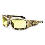 Load image into Gallery viewer, Skullerz Odin Safety Glasses, Kryptek Highlander Nylon Impact Frame, Yellow Polycarbonate Lens, Ships In 1-3 Business Days