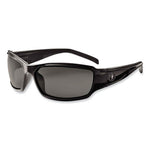 Load image into Gallery viewer, Skullerz Thor Safety Glasses, Black Nylon Impact Frame, Smoke Polycarbonate Lens, Ships In 1-3 Business Days