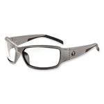 Load image into Gallery viewer, Skullerz Thor Safety Glasses, Matte Gray Nylon Impact Frame, Clear Polycarbonate Lens, Ships In 1-3 Business Days