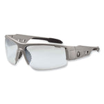 Load image into Gallery viewer, Skullerz Dagr Safety Glasses, Matte Gray Nylon Impact Frame, Indoor/outdoor Polycarbonate Lens, Ships In 1-3 Business Days