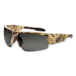 Load image into Gallery viewer, Skullerz Dagr Safety Glasses, Kryptek Highlander Nylon Impact Frame, Polarized Smoke Polycarb Lens,ships In 1-3 Business Days
