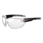 Load image into Gallery viewer, Skullerz Vali Frameless Safety Glasses, Matte Black Nylon Impact Frame, Clear Polycarbonate Lens, Ships In 1-3 Business Days