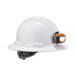 Load image into Gallery viewer, Skullerz 8971led Class E Hard Hat Full Brim With Led Light, White, Ships In 1-3 Business Days