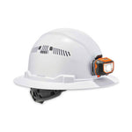 Load image into Gallery viewer, Skullerz 8973led Class C Hard Hat Full Brim With Led Light, White, Ships In 1-3 Business Days