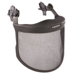 Load image into Gallery viewer, Skullerz 8989 Mesh Face Shield With Adapter For Hard Hat And Safety Helmet, Gray, Ships In 1-3 Business Days