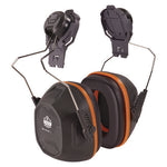 Load image into Gallery viewer, Skullerz 8880 Nrr 26db Hard Hat Mounted Earmuffs, Full Brim, Gray, Ships In 1-3 Business Days