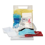 Load image into Gallery viewer, Bloodborne Pathogen Spill Clean Up Kit With Cpr Pack, 31 Pieces, Plastic Case