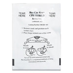 Load image into Gallery viewer, Cpr Face Shield With Elastic Ear Bands, Fits Adults And Children